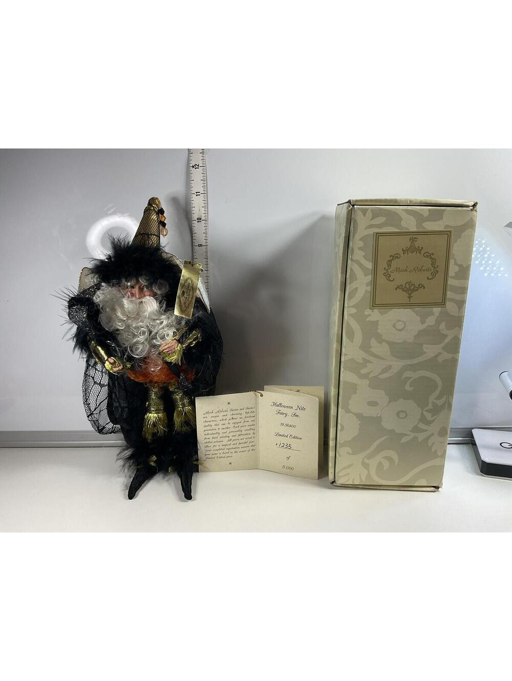 Mark Robert’s Halloween Night Fairy Doll 10” NEW IOB COA